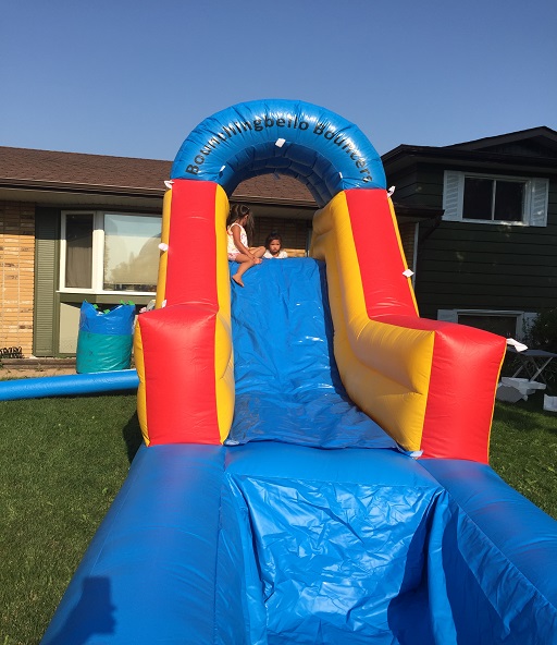 21 X 6 Giant Toddler Slide chilling