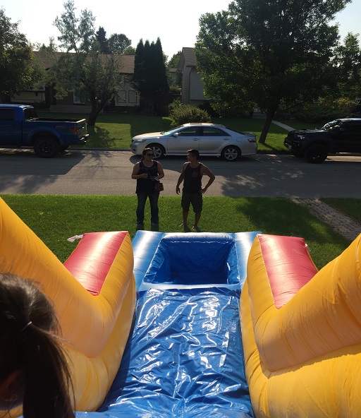 21 X 6 Giant Toddler Slide view from the top